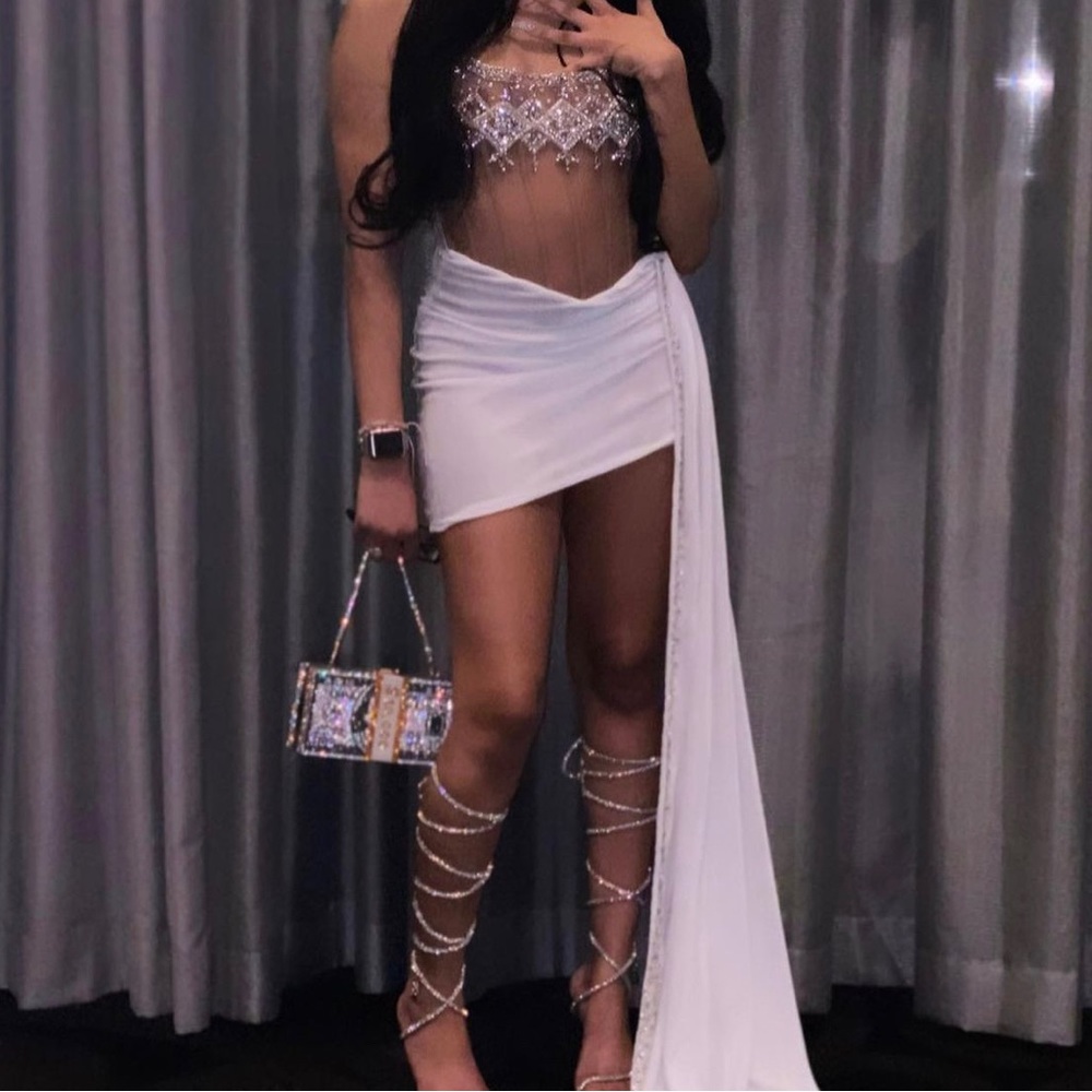 White sexy dress!